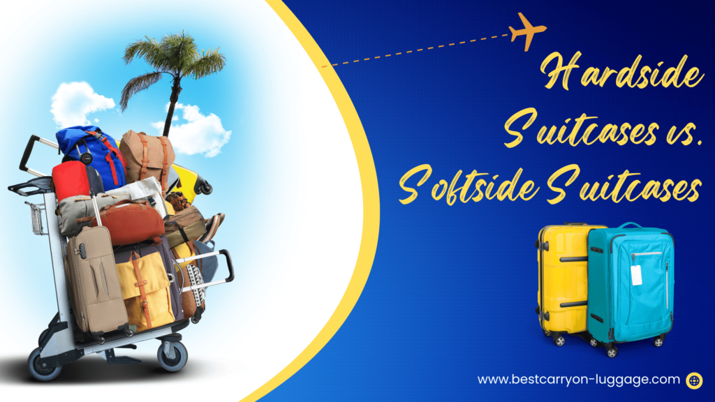 Hardside Suitcases vs. Softside Suitcases