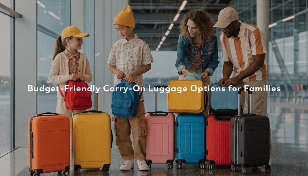 affordable family travel luggage