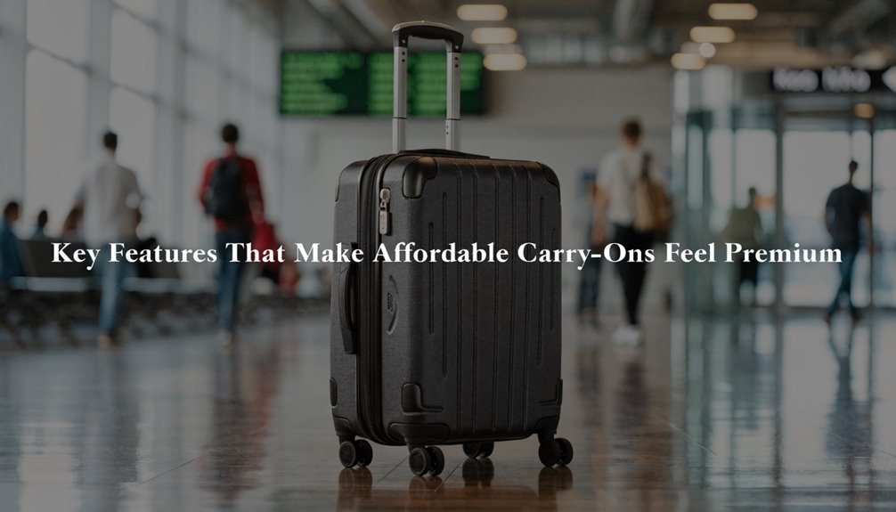 affordable stylish durable luggage