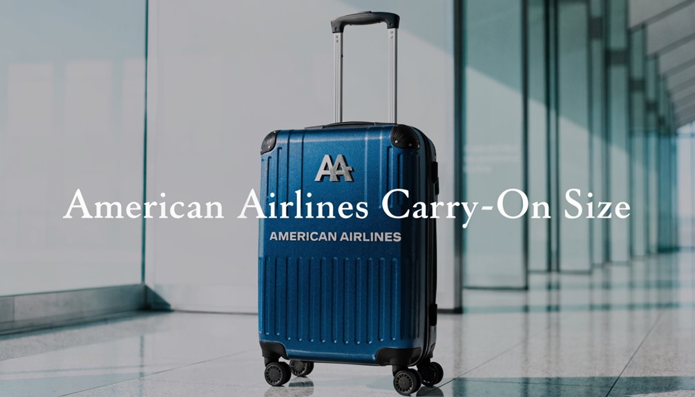 american airlines luggage dimensions