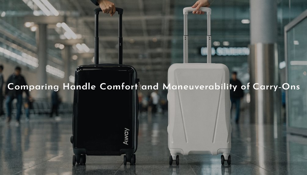 comfortable maneuverable carry on handles