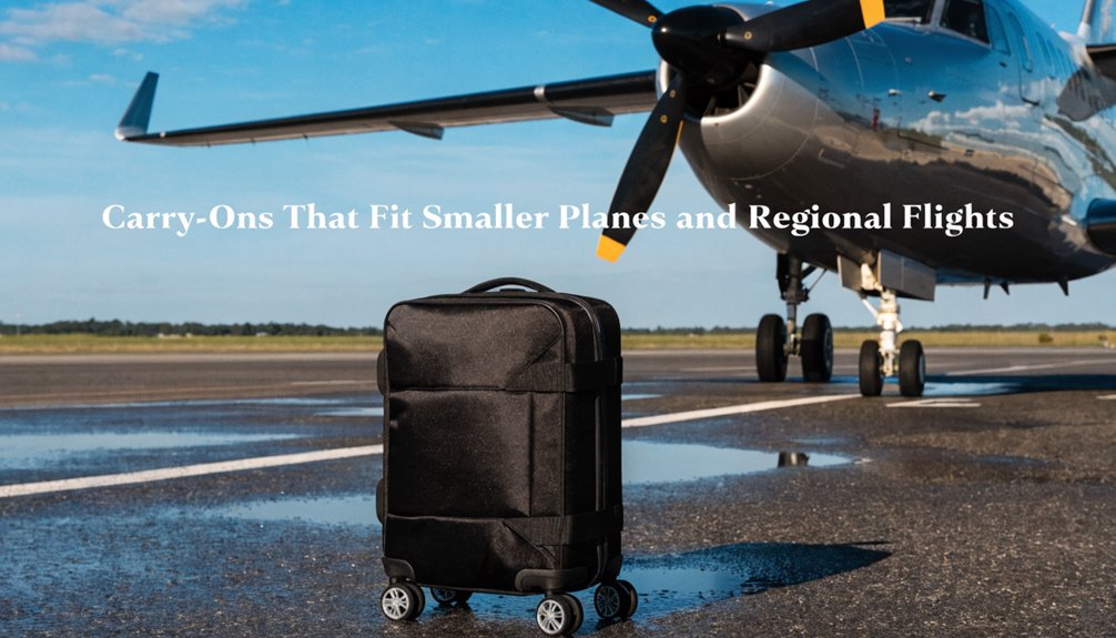 compact luggage for regional flights