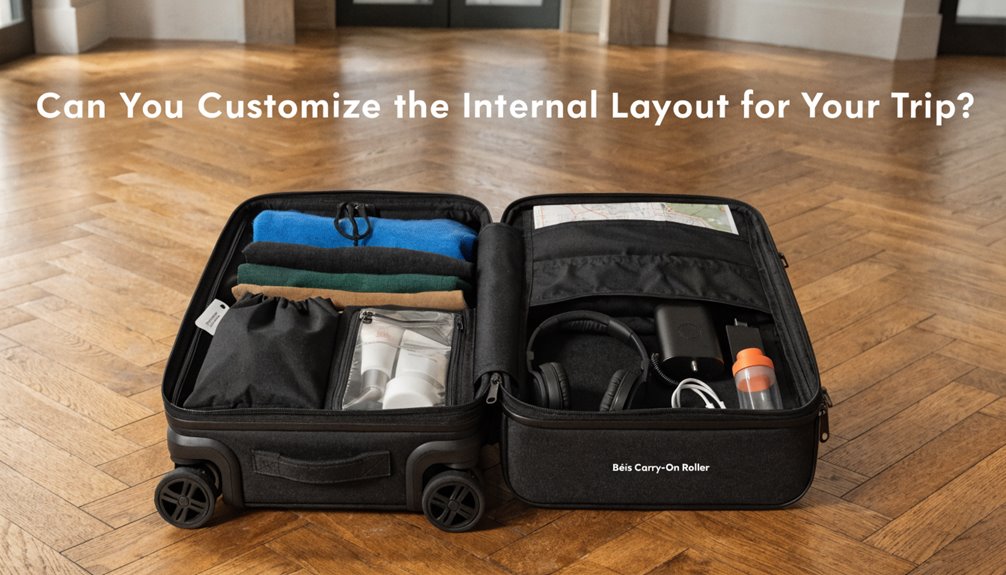 customizable packing space features
