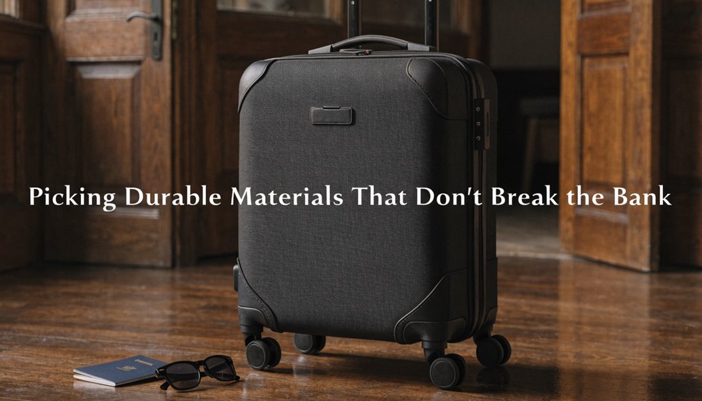 durable affordable luggage materials