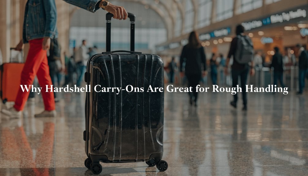 durable impact resistant travel luggage