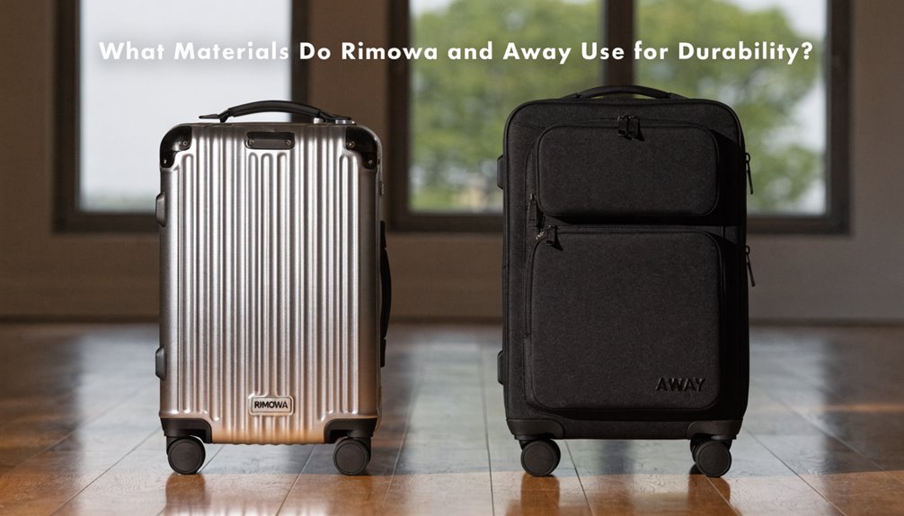 durable premium luggage materials