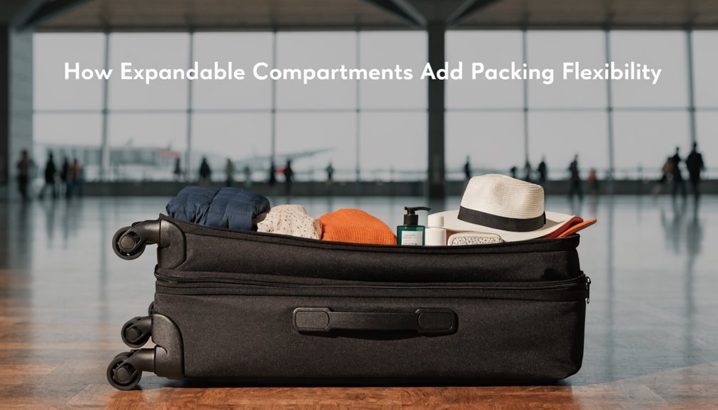 expandable compartments for flexibility