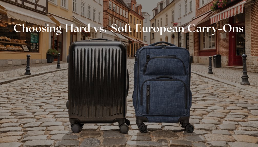 hard vs soft luggage choice