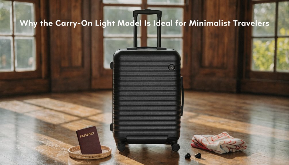 light minimalist travel essentials