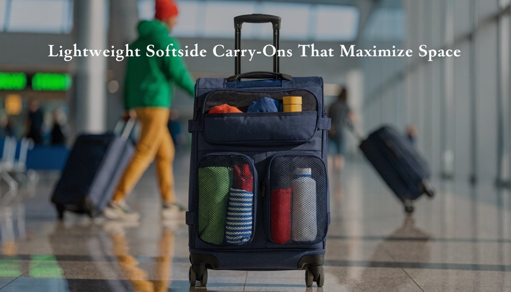 lightweight expandable travel luggage