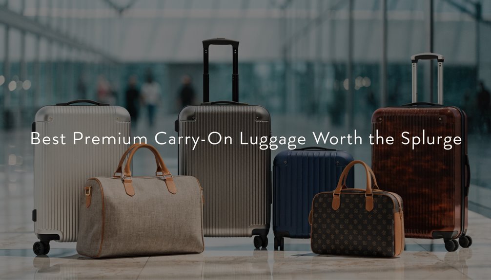 luxury travel bag selection