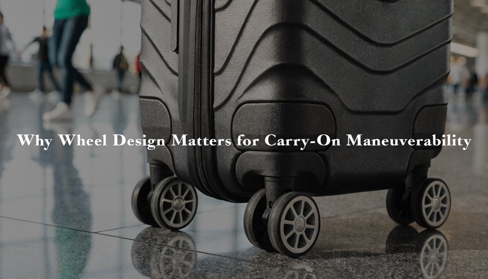 optimal luggage wheel design