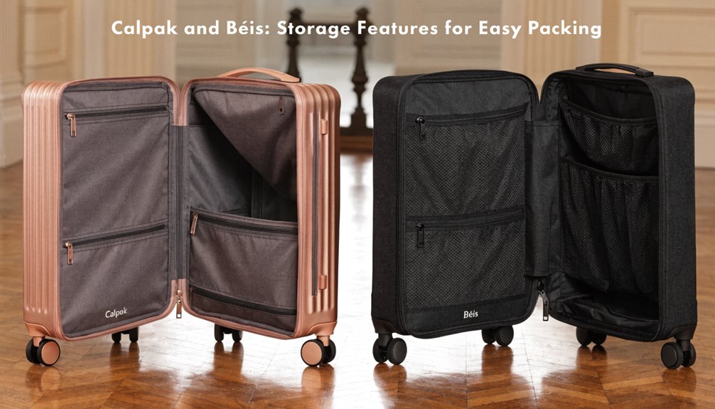 organized durable expandable luggage