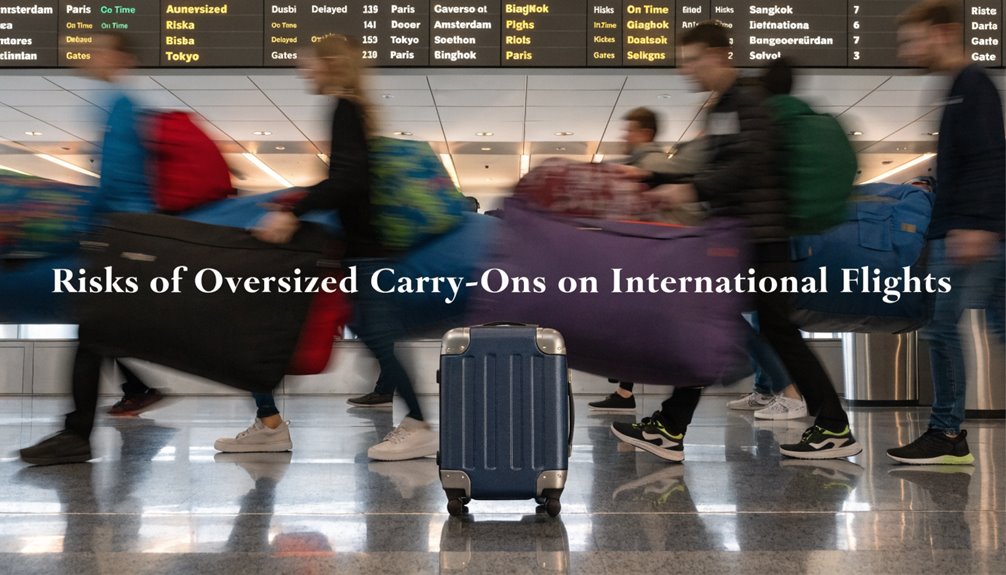 oversized luggage risks fees