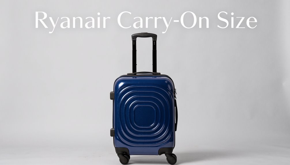 ryanair carry on size limits