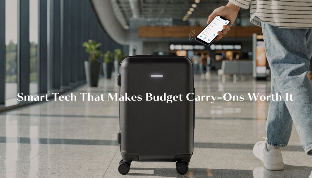smart tech enhances budget luggage
