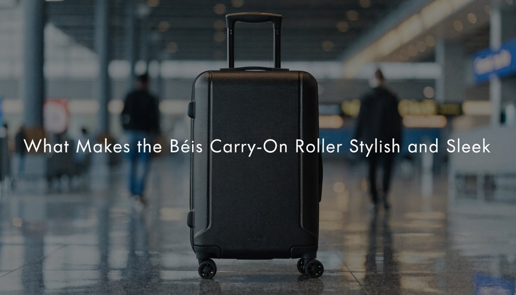 stylish durable expandable luggage